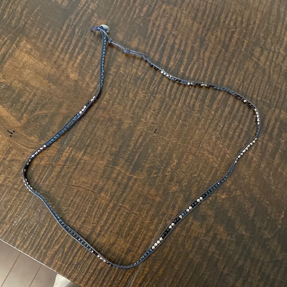 Club Monaco blue wrap bracelet - great condition